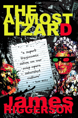 book cover for The Almost Lizard