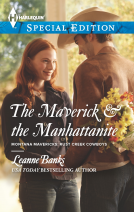 book cover for The Maverick & the Manhattanite