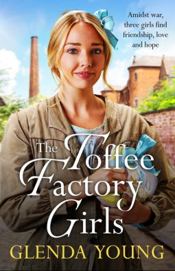 book cover for The Toffee Factory Girls