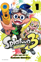 book cover for Splatoon 3: Splatlands, Vol. 1