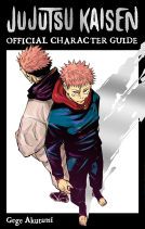 book cover for Jujutsu Kaisen: The Official Character Guide