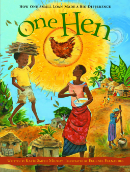 book cover for One Hen
