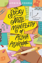 book cover for The Sticky Note Manifesto of Aisha Agarwal