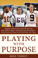 book cover for Playing with Purpose: Football