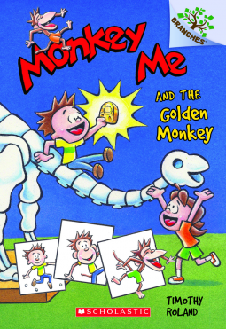 book cover for Monkey Me #1: Monkey Me and the Golden Monkey