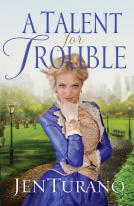 book cover for A Talent for Trouble