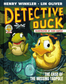 book cover for Detective Duck: The Case of the Missing Tadpole (Detective Duck #2)
