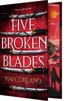 book cover for Five Broken Blades (Deluxe Limited Edition)