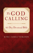 book cover for God Calling 365 Day Devotional Bible