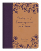 book cover for Whispers of Encouragement for Women Devotional Journal