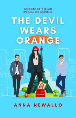 book cover for The Devil Wears Orange