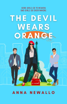 book cover for The Devil Wears Orange