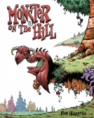 book cover for Monster on the Hill
