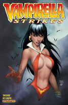 book cover for Vampirella Strikes TP