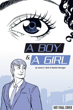 book cover for A Boy and a Girl