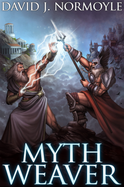 book cover for Myth Weaver