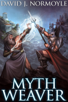 book cover for Myth Weaver