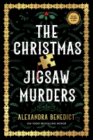book cover for The Christmas Jigsaw Murders