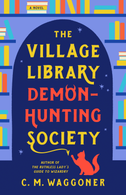 book cover for The Village Library Demon-Hunting Society