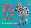 book cover for Zebra Stripes Go Head to Toe