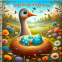 Cover Image: The Oogly Boogly Googly Goose