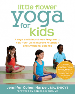 book cover for Little Flower Yoga for Kids