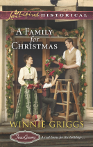 book cover for A Family for Christmas