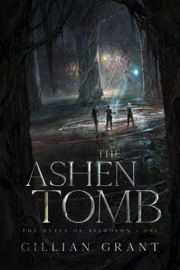 book cover for The Ashen Tomb