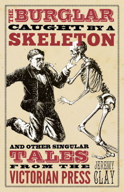 book cover for The Burglar Caught by a Skeleton