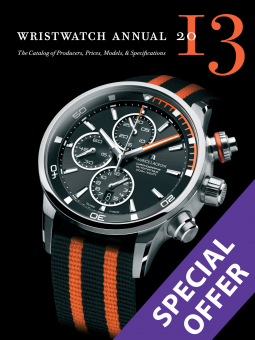 book cover for Wristwatch Annual 2013