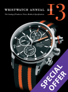 book cover for Wristwatch Annual 2013
