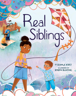 book cover for Real Siblings