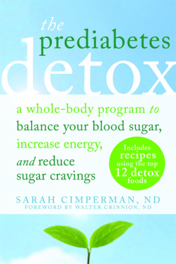 book cover for The Prediabetes Detox