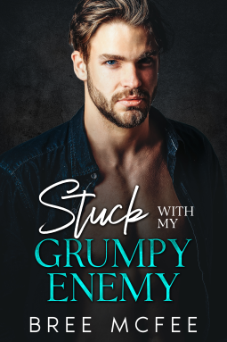 book cover for Stuck with my Grumpy Enemy