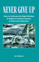 book cover for Never Give Up
