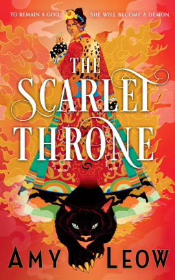 book cover for The Scarlet Throne