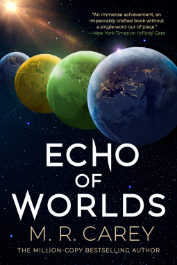book cover for Echo of Worlds