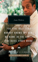 book cover for The Fire Next Time; Nobody Knows My Name; No Name in the Street; The Devil FindsWork