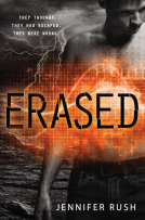 book cover for Erased