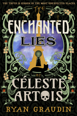 book cover for The Enchanted Lies of Céleste Artois