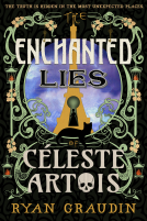 book cover for The Enchanted Lies of Céleste Artois