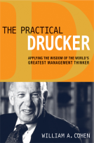book cover for The Practical Drucker