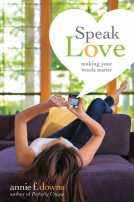 book cover for Speak Love