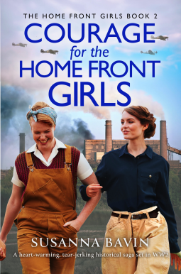 book cover for Courage for the Home Front Girls