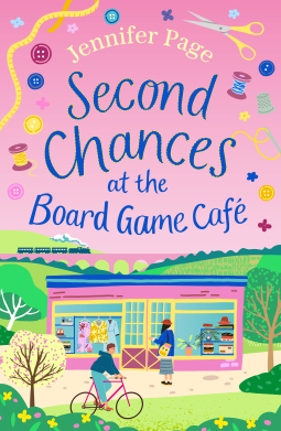 book cover for Second Chances at the Board Game Café