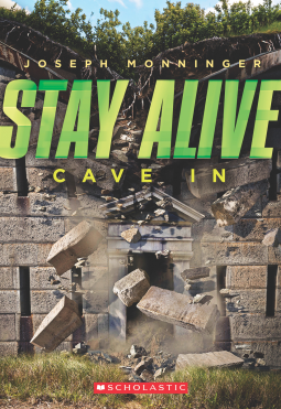 book cover for Stay Alive #2: Cave-In