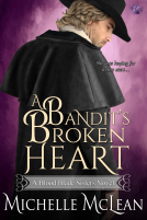 book cover for A Bandit's Broken Heart