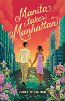 book cover for Manila Takes Manhattan
