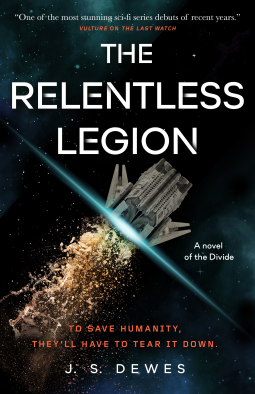 book cover for The Relentless Legion