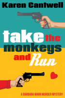 book cover for Take the Monkeys and Run
